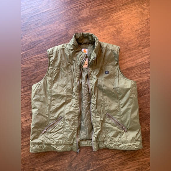 Carhartt Jackets & Blazers - Carhartt Sage Green Women's Vest
